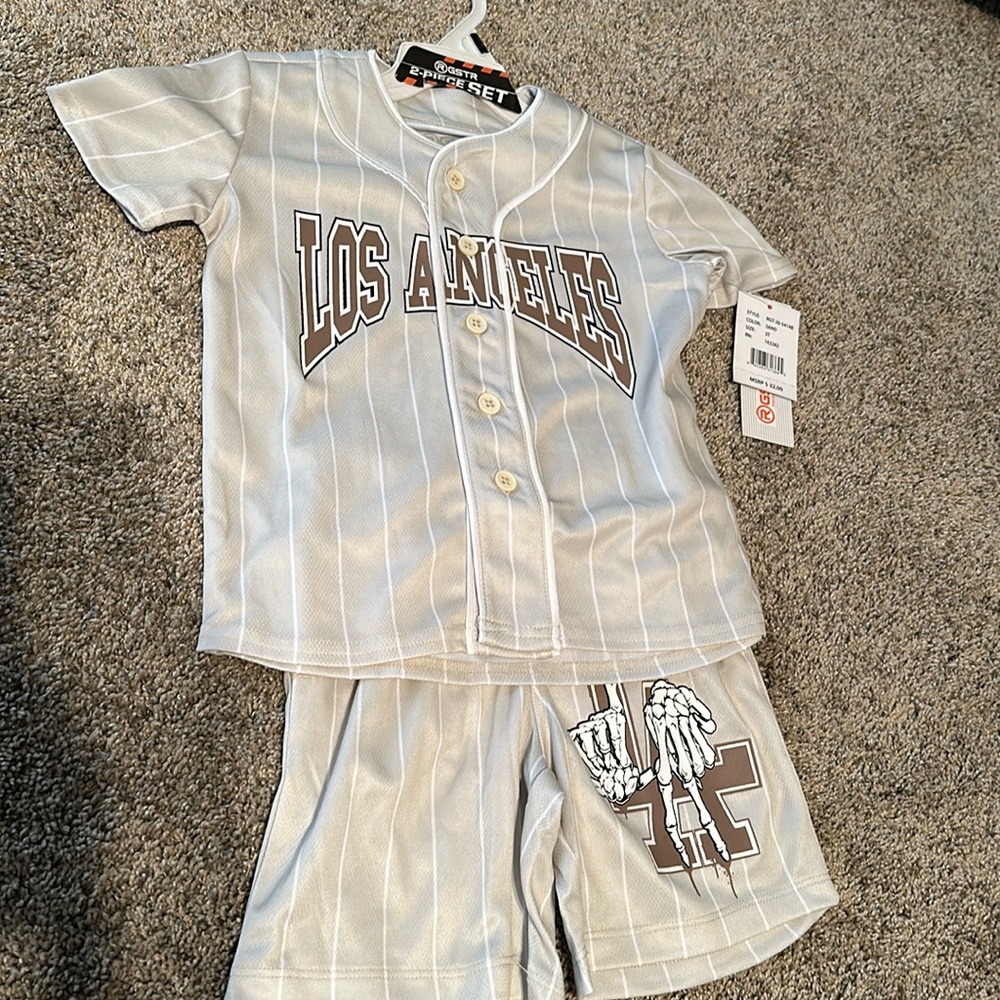 Los angeles matching set jersey